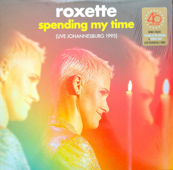 Виниловая пластинка ROXETTE - SPENDING MY TIME -LIVE JOHANNE 1995 (7``LP) (1 LP)