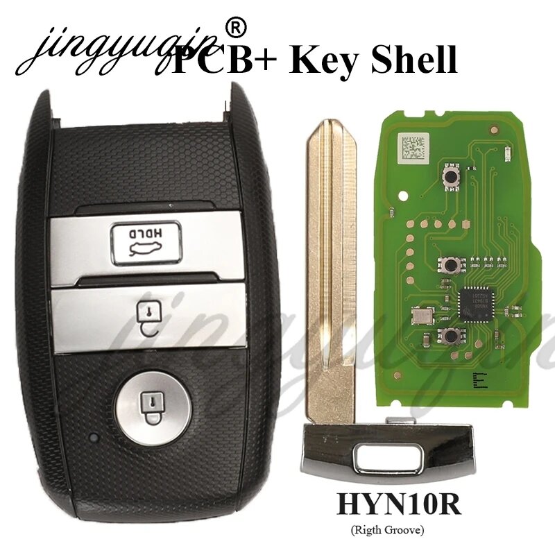 Универсальный Автомобильный Ключ-пульт Jingyuqin XZKA81EN VVDI Xhorse Или HYN10R Full key