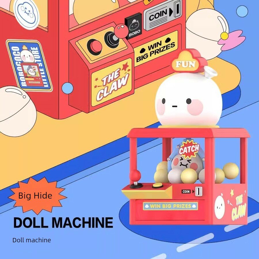 POP MART BOBO & COCO Фигурка Аркадной Машины Скрытая Версия, Коллекционная, 1 Шт.