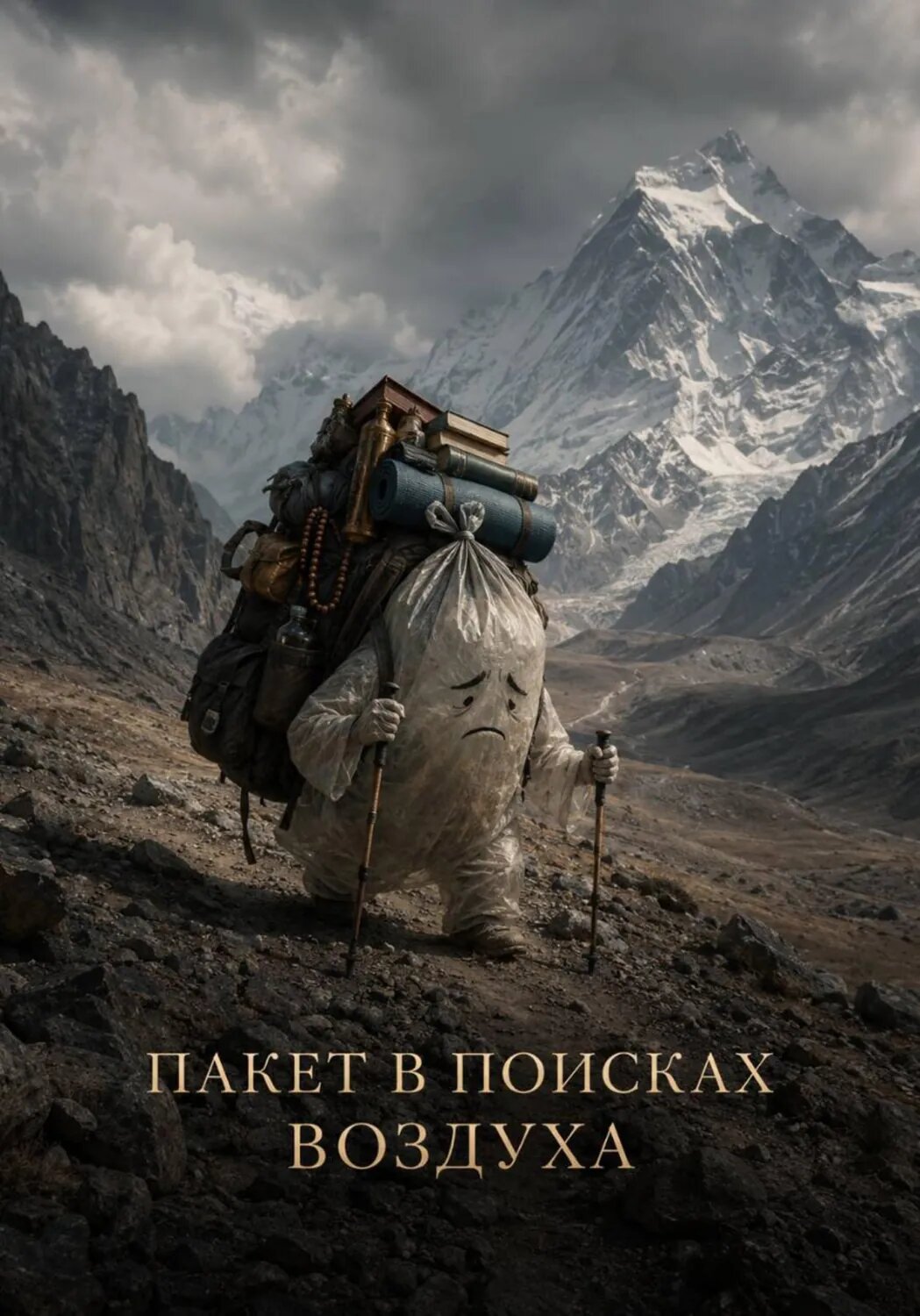 Пакет в поисках воздуха [Цифровая книга]