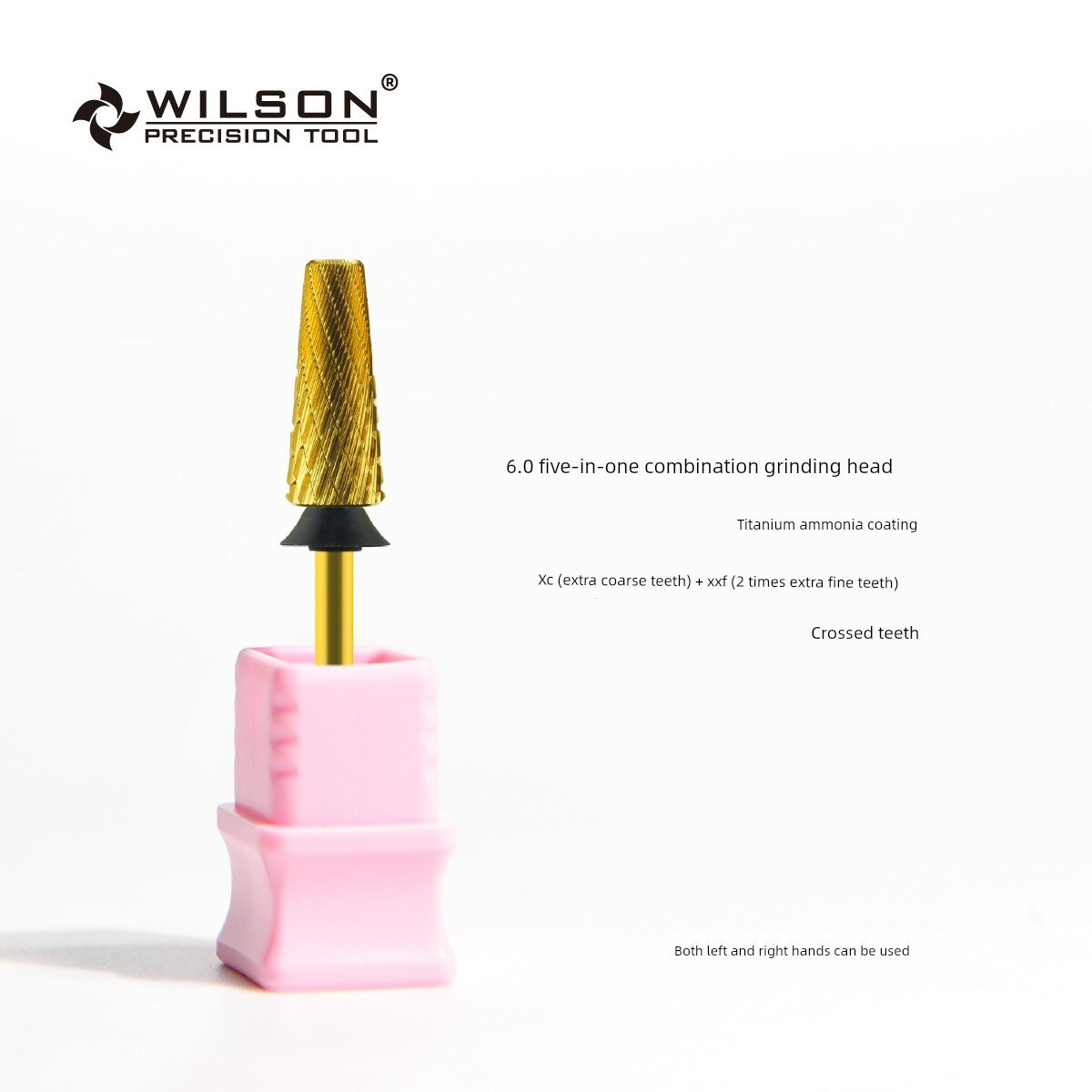 Комплект шлифовальных головок Wilson 6.0 мм для удаления твердой резины с базовым клеем XC+2XF 1161887