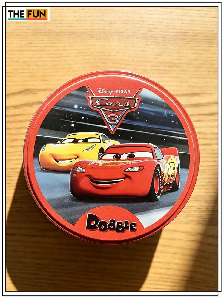 Настольная игра Доббль/ Дубль Spot it! Cars- отличное развлечение для всей семьи и забавный подарок на !