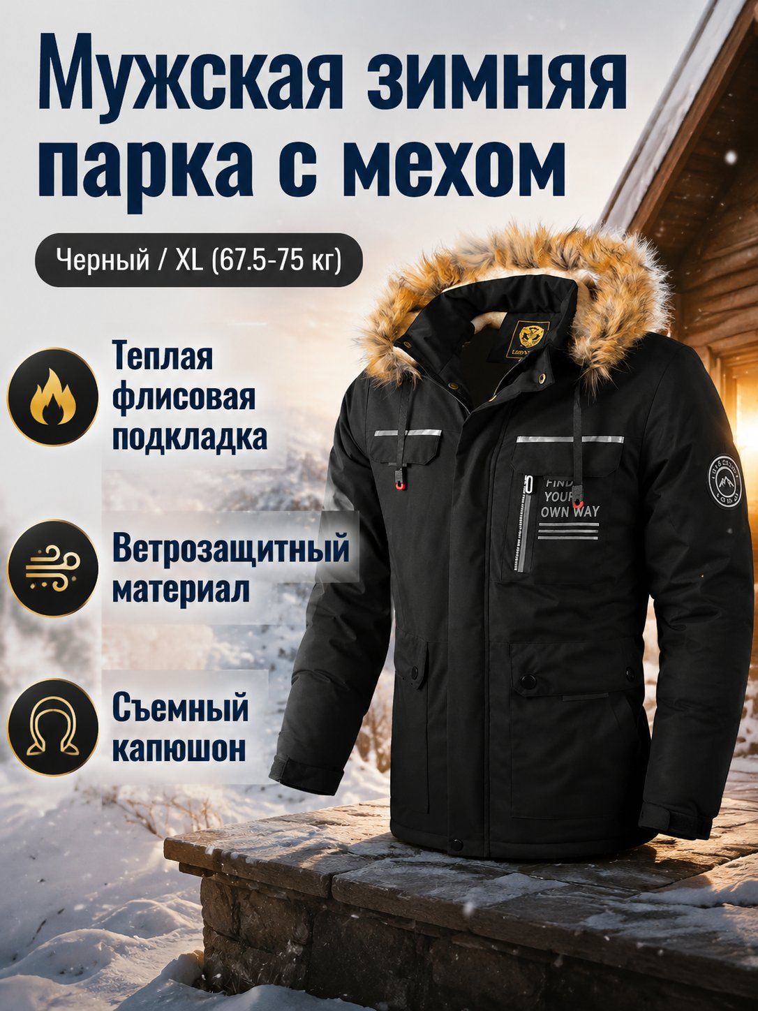 Парка  Осень-зима 2022