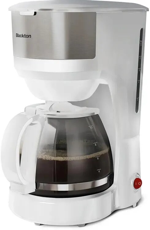 Кофеварка BLACKTON Bt CM4115, капельная, белый