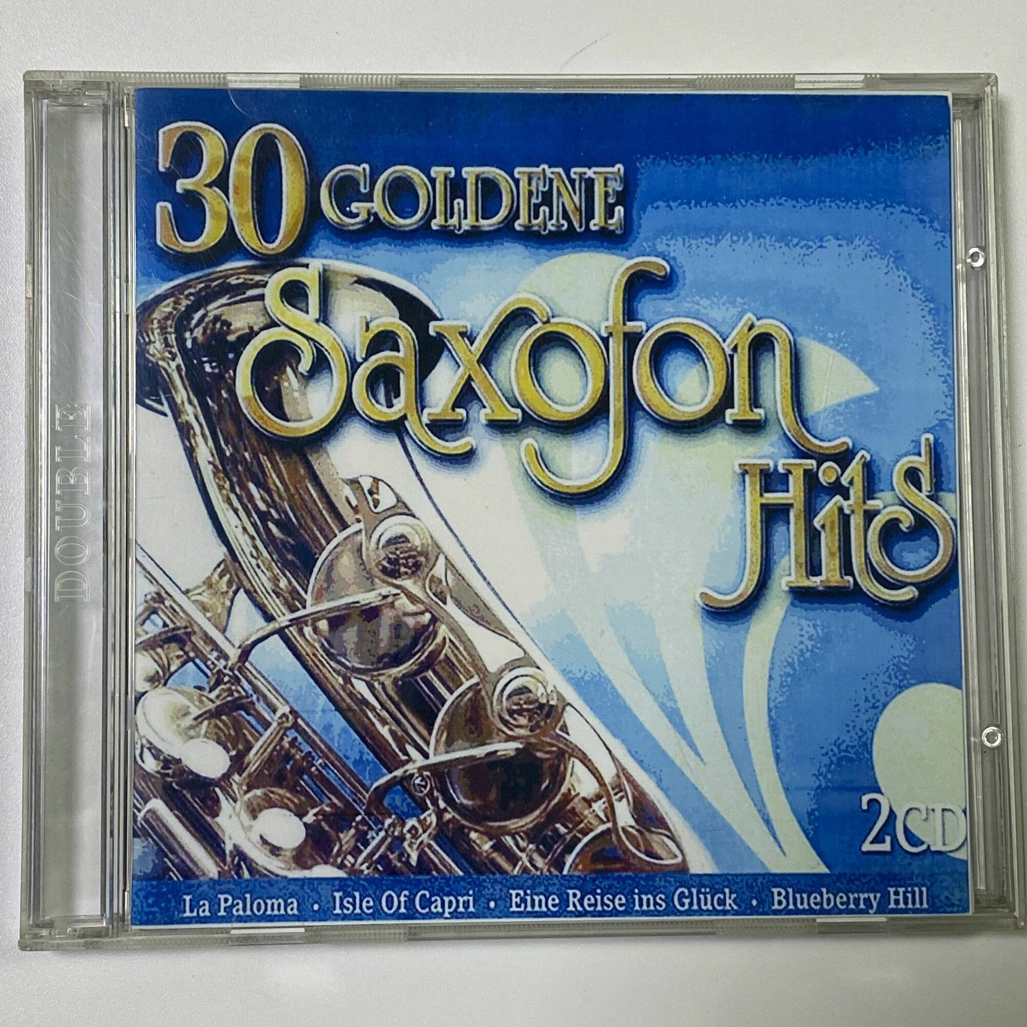 Компакт-диск (CD) 30 Goldene Saxofon Hits (30 золотых хитов для саксофона). 2CD.