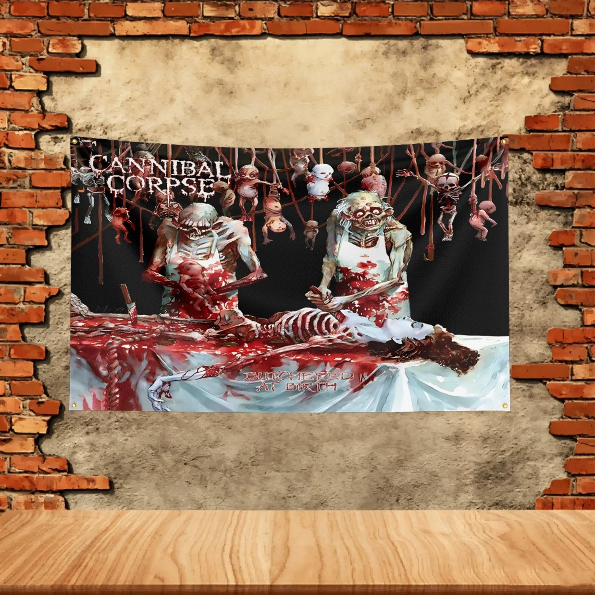 Музыкальный флаг C-Cannibal Corpse 3x5 футов 90 x 150cm, ZH12558
