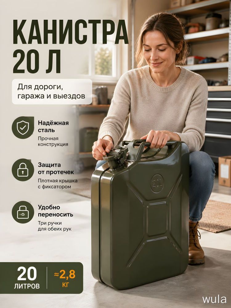 Канистра для ГСМ, 20 л