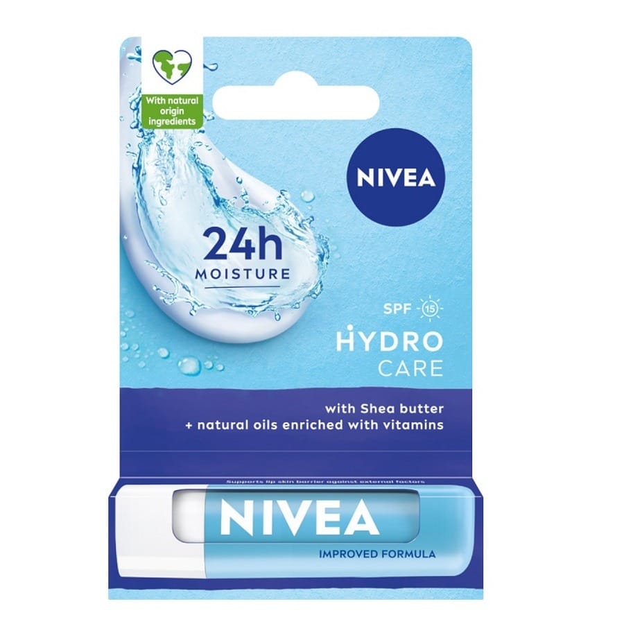 Губная помада Nivea Hydro Care, ухаживающая, 4.8 г