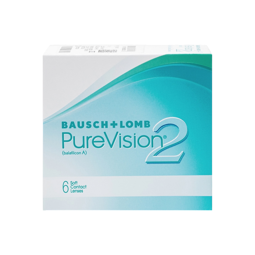 Контактные линзы Bausch + Lomb PureVision2 / -6.00/8.6/14.0 на 1 месяц 6 шт
