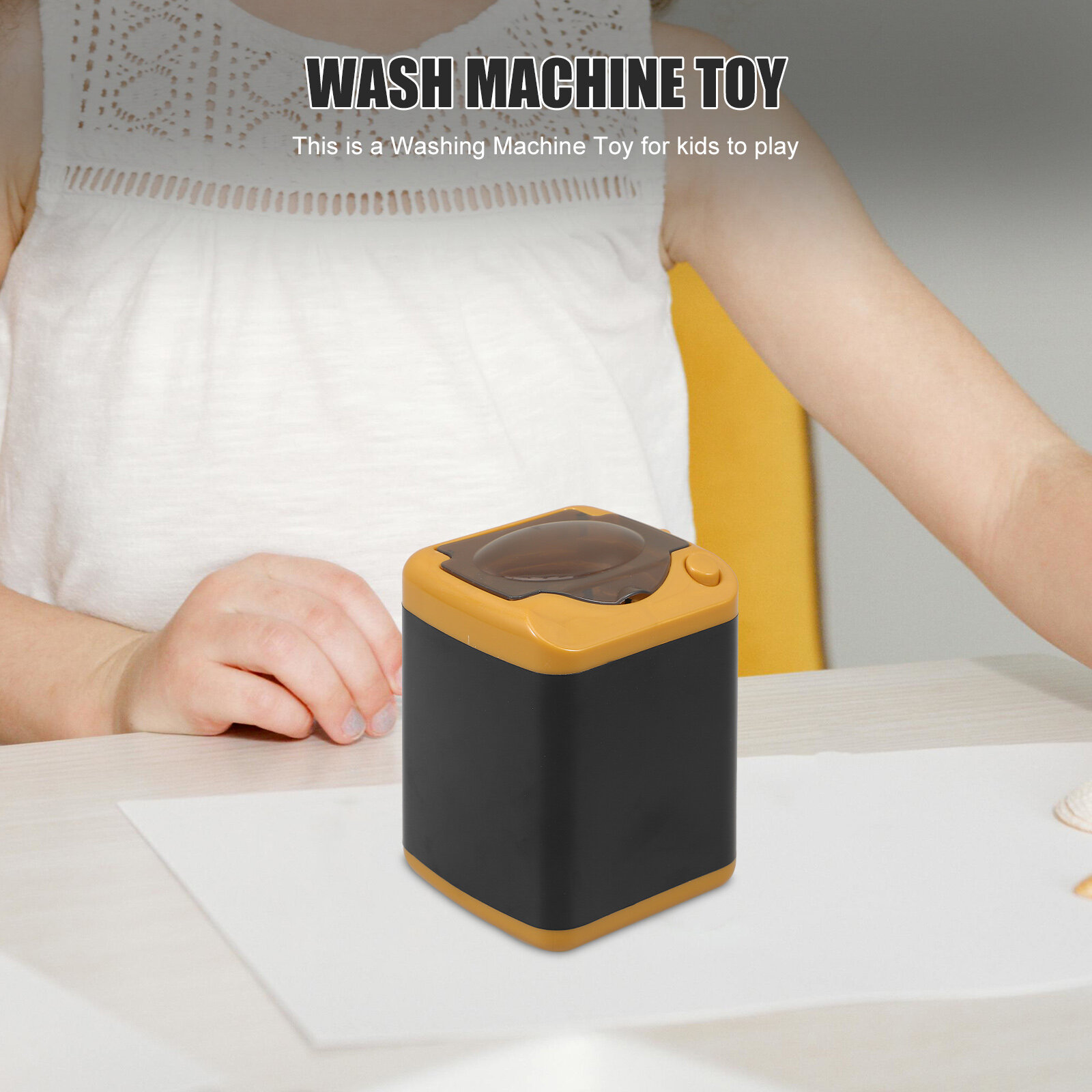 Игрушечная Машина Для Белья Креативная И Грациозная Модель 11.00X8.50X8.00Cm
