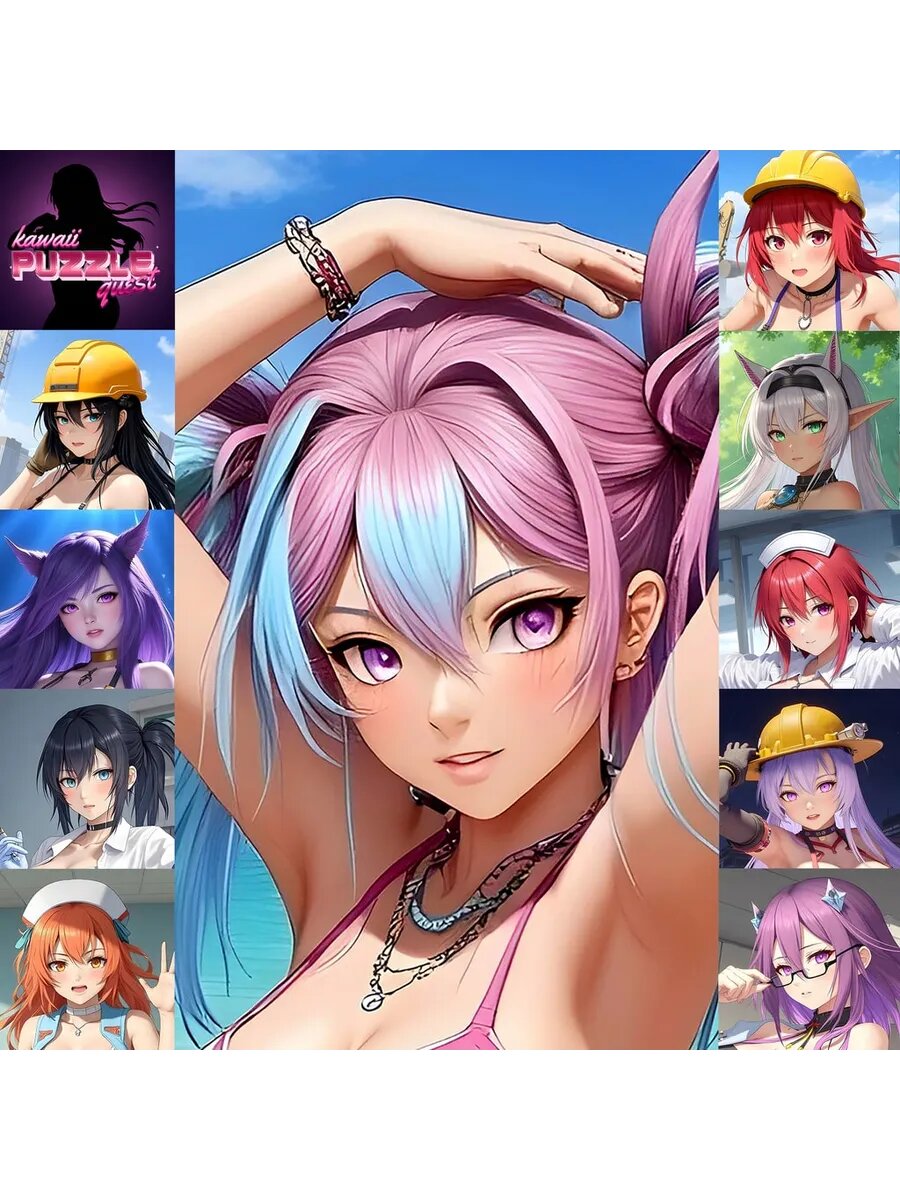 Kawaii Puzzle Quest Avatar Bundle PS5