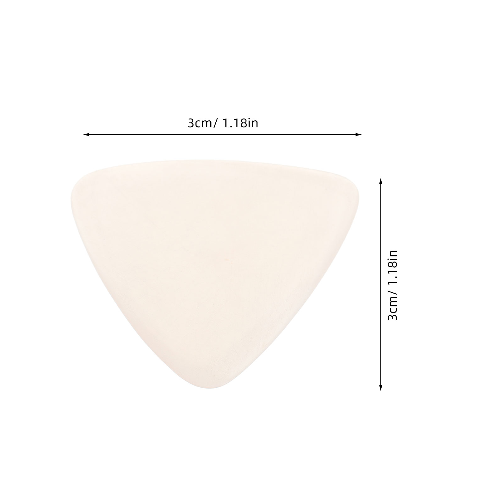 Guitar Picks Из Нейлона С Уникальным Дизайном Для Комфорта И Прочности 3.00X3.00X0.20Cm