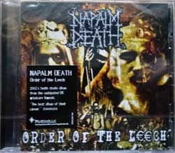Музыкальный диск NAPALM DEATH 'Order Of The Leech' (2002 RI UK press, original hype sticker, CDVILED1180, new, sealed) (CD)