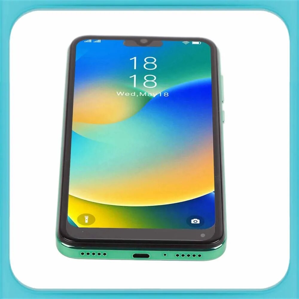 Мобильный телефон с экраном 6.1 дюйма, Android 10, 2/32, камера 8, батарея 4000 мАч, две SIM-карты