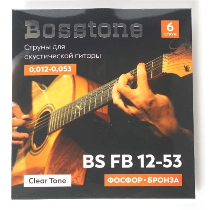 Bosstone Clear Tone BS FB12-53 Струны для акустической гитары