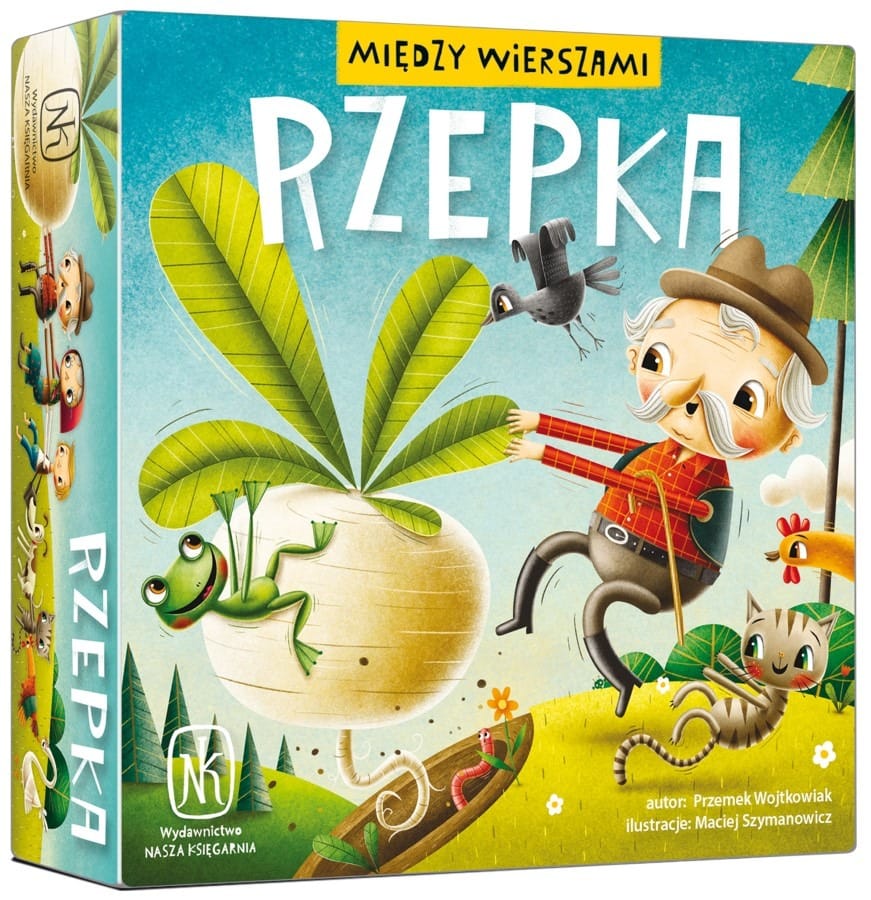 Настольная игра Nasza Ksiegarnia Репка, семейная игра для детей