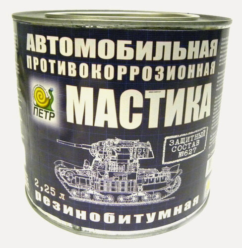 Изображение товара Мастика Петр антикоррозийная резинобитумная 2,25л