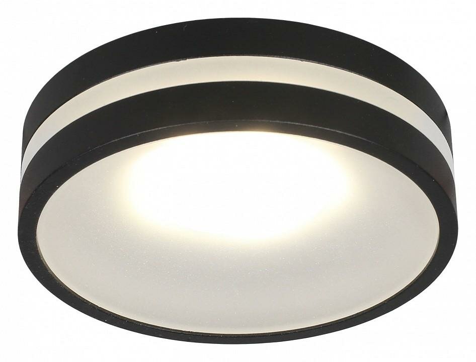Встраиваемый светильник Omnilux Napoli OML-102719-01 цвет плафона подвески Белый, цвет арматуры Черный