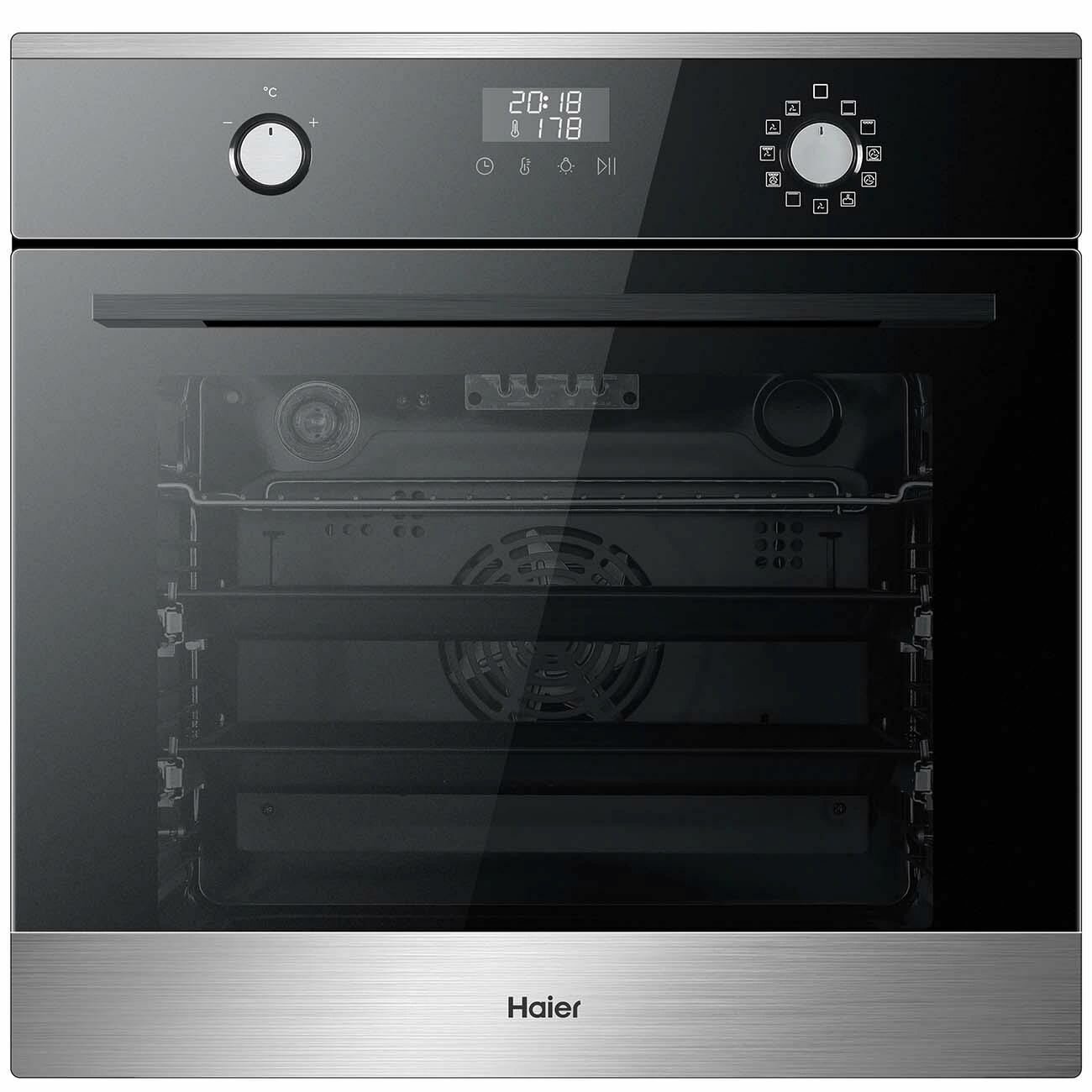 Восстановленный электрический духовой шкаф HAIER HOX-P11CGBX, хороший