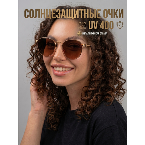 фото Солнцезащитные очки , коричневый