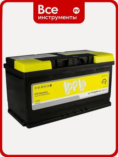 Изображение товара Автомобильный аккумулятор TAB Topla efb stop-go 6ст-90.0 112090