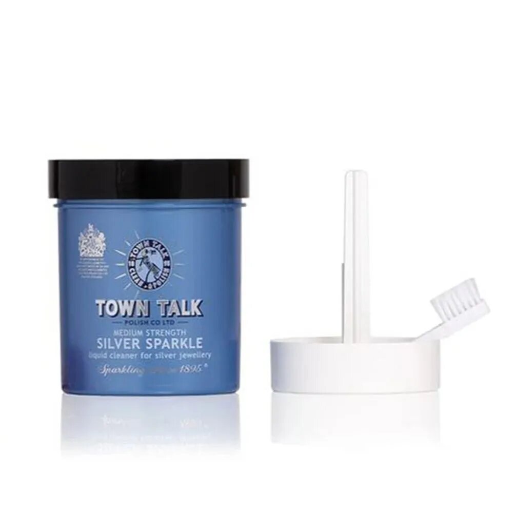 Очищающая жидкость Town Talk Polish 225 мл профессиональное средство для серебряных украшений с эффектом удаления пятен и восстановления блеска