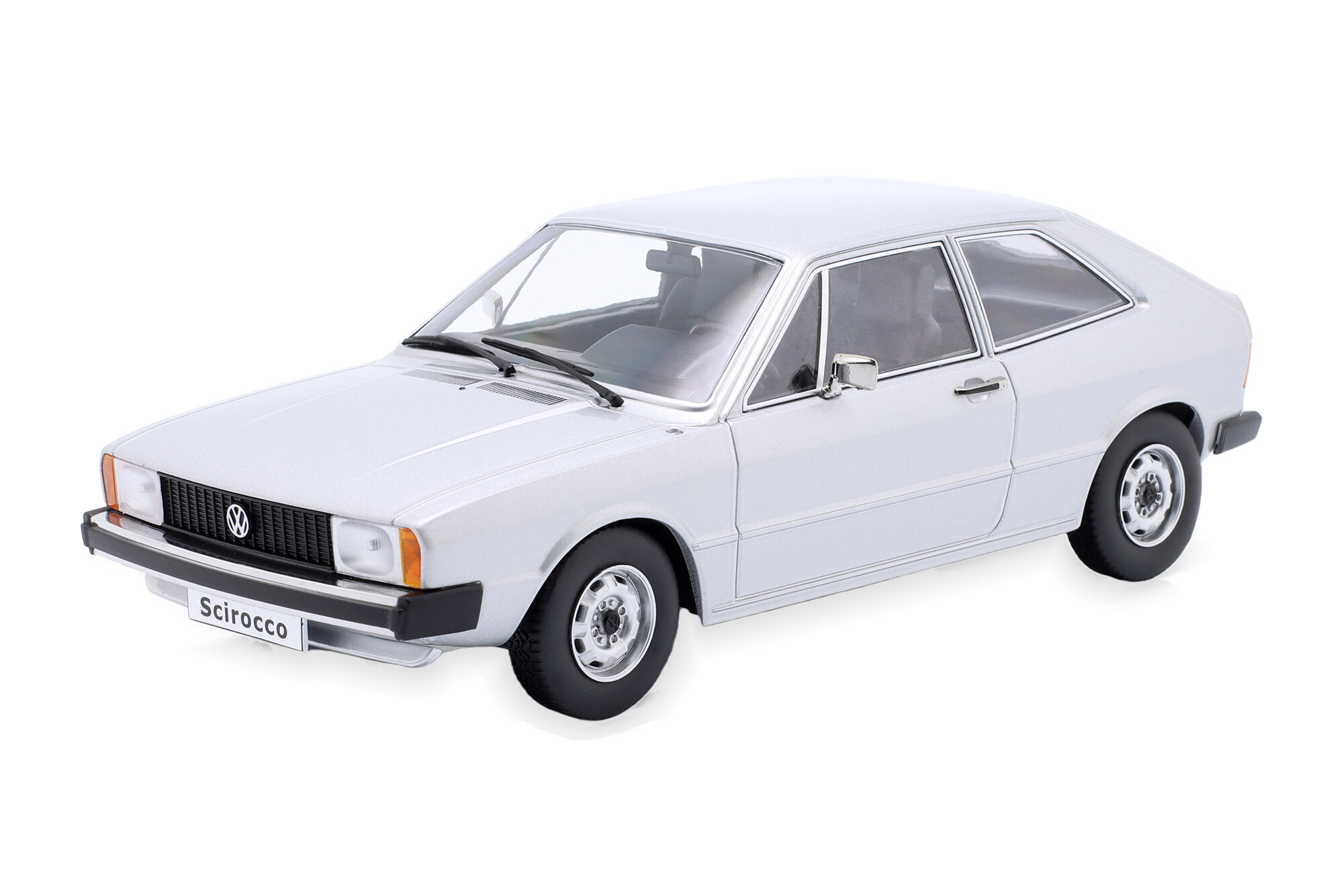 Модель коллекционная KK-SCALE Vw scirocco MK1 l 1975 silver