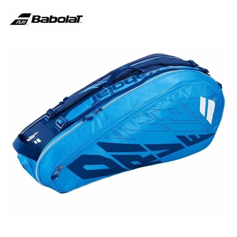 Сумка для теннисных ракеток Babolat Pure Aero Rafa 2023 на 6 ракеток, Deep Blue