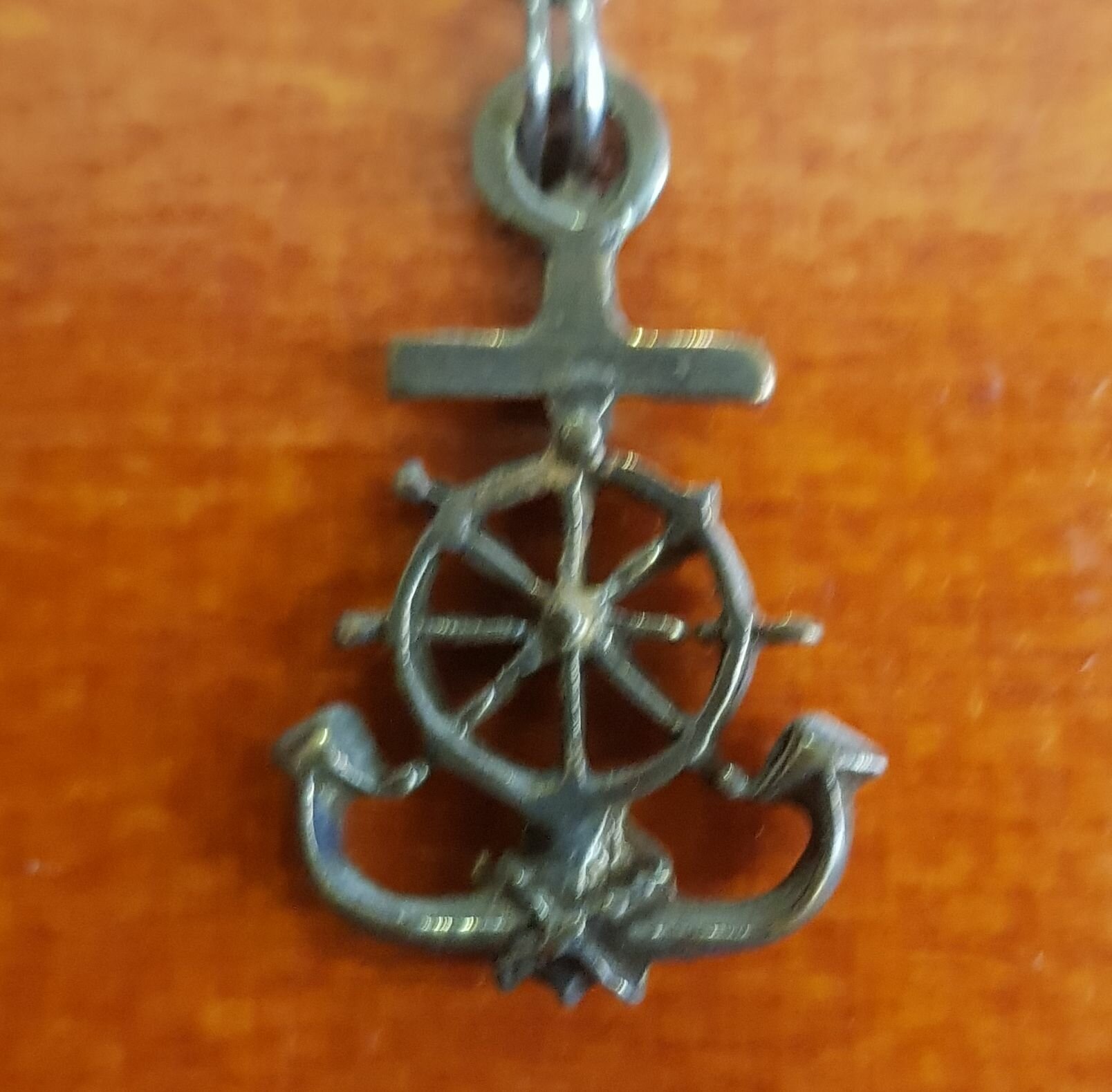 Амулет талисман защитный "Знак отыскания собственного пути, стабильности и сильного характера" 3х2см, металлический, 054