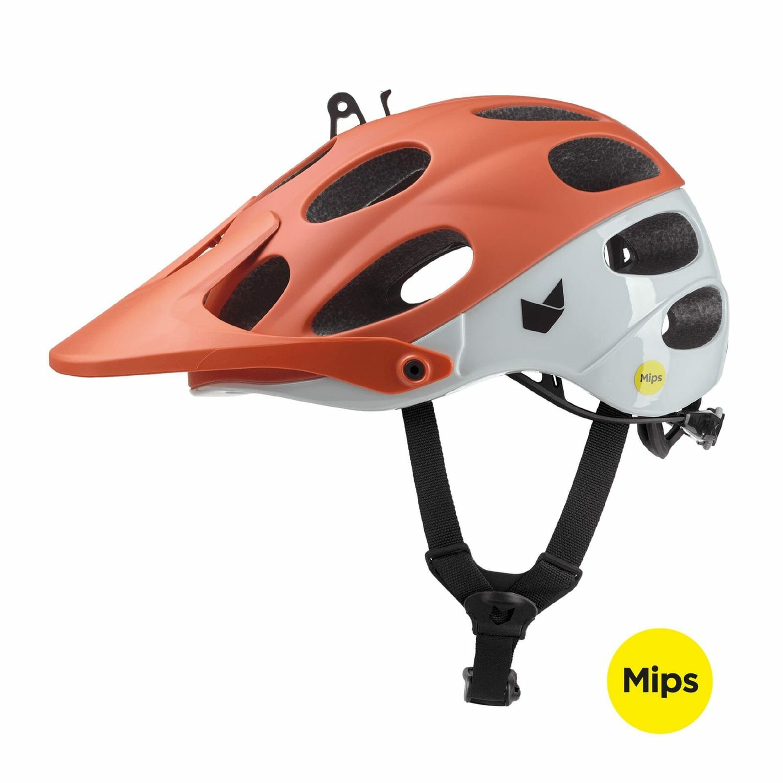 DECATHLON шлем защитный catlike yelmo mips, золото-белый, размер m (57-59 см)