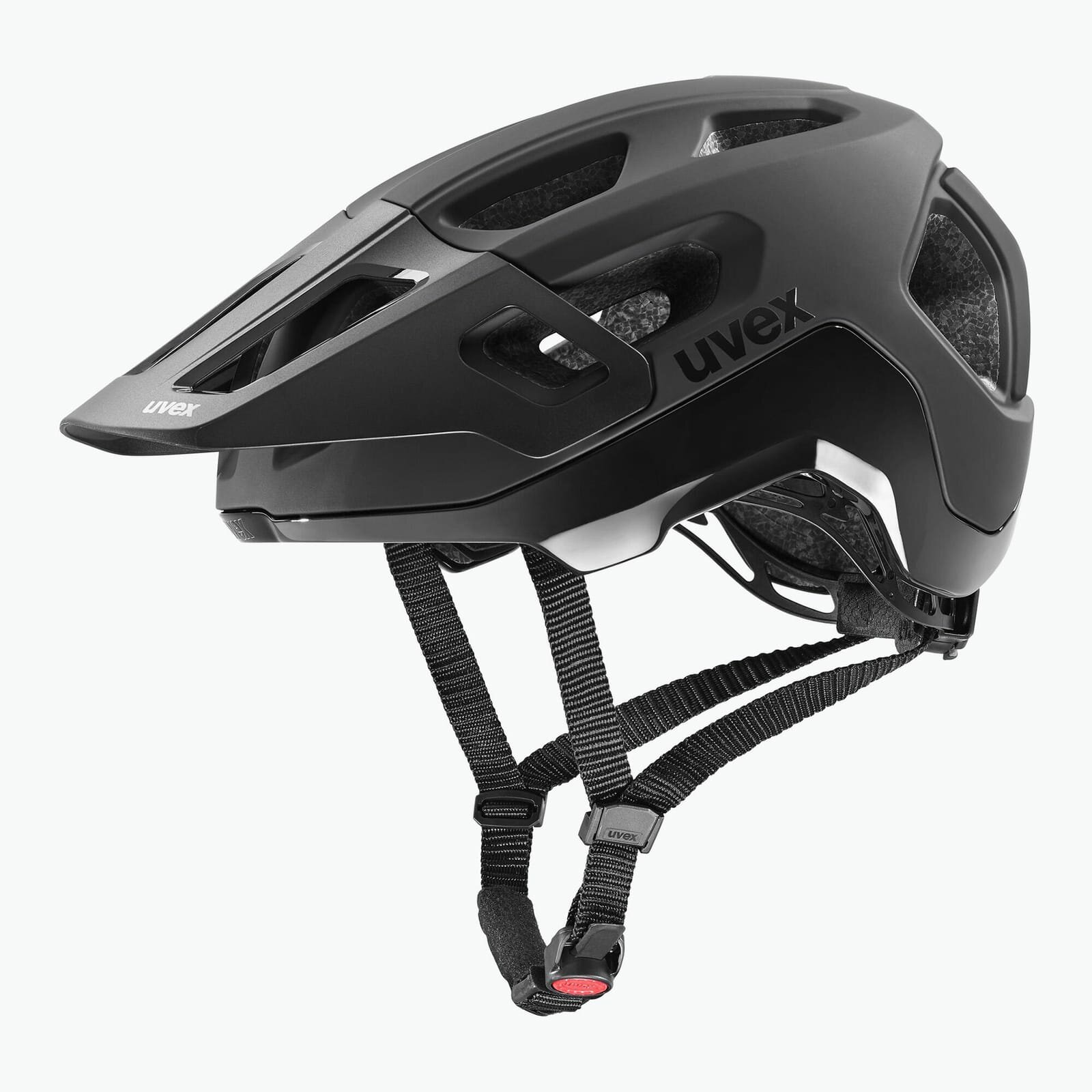 DECATHLON Шлем защитный Uvex React, черный матовый, 56-59 см