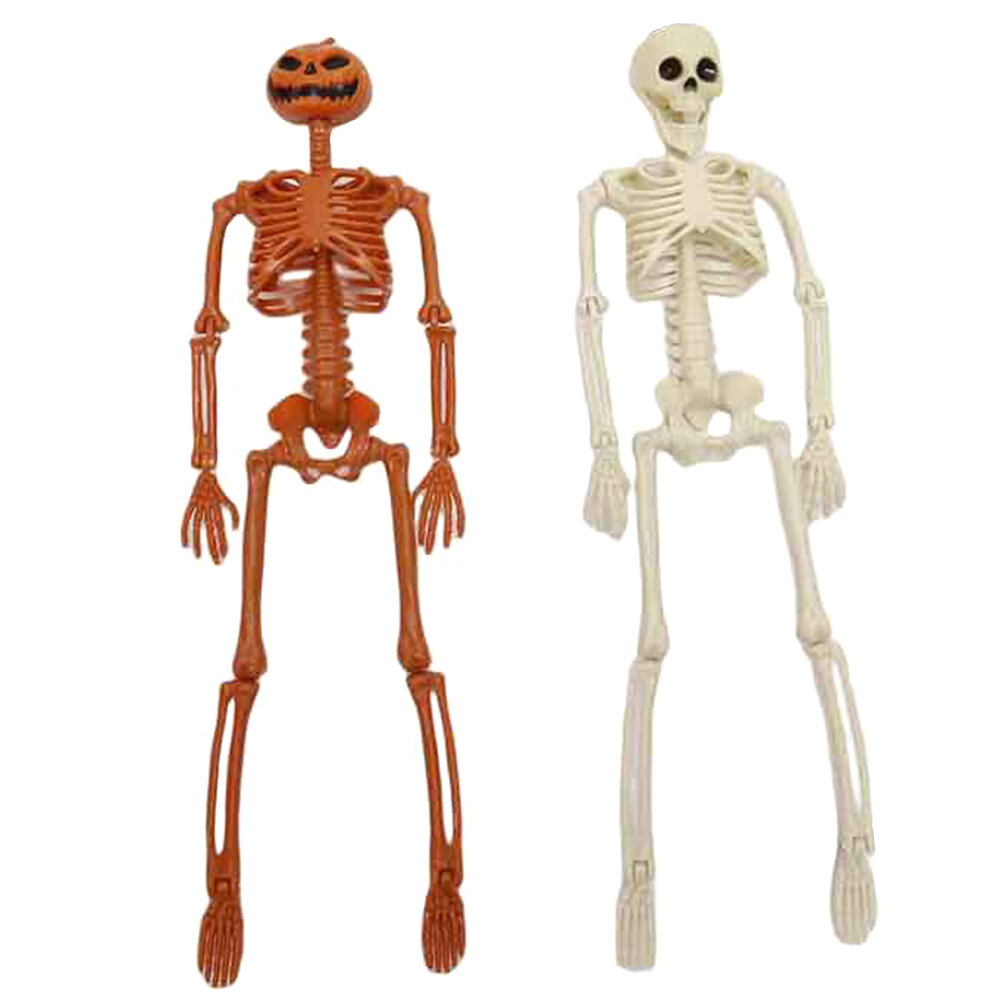 2 Шт Маленькие Скелеты Устрашающее Укрась Halloween Декор Размер 40.00X10.00X5.00Cm