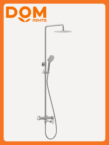 Изображение товара Душевая система MODUO (смеситель стандартный) с изливом 5 режимов шланг 150