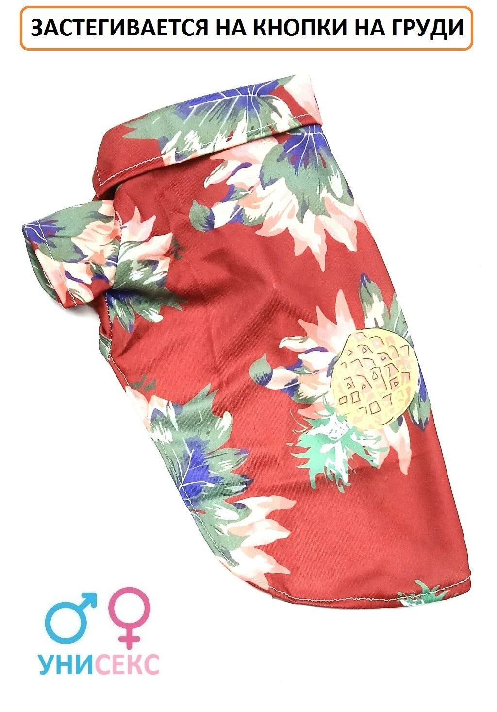 Рубашка для собак в пляжном стиле (40см )