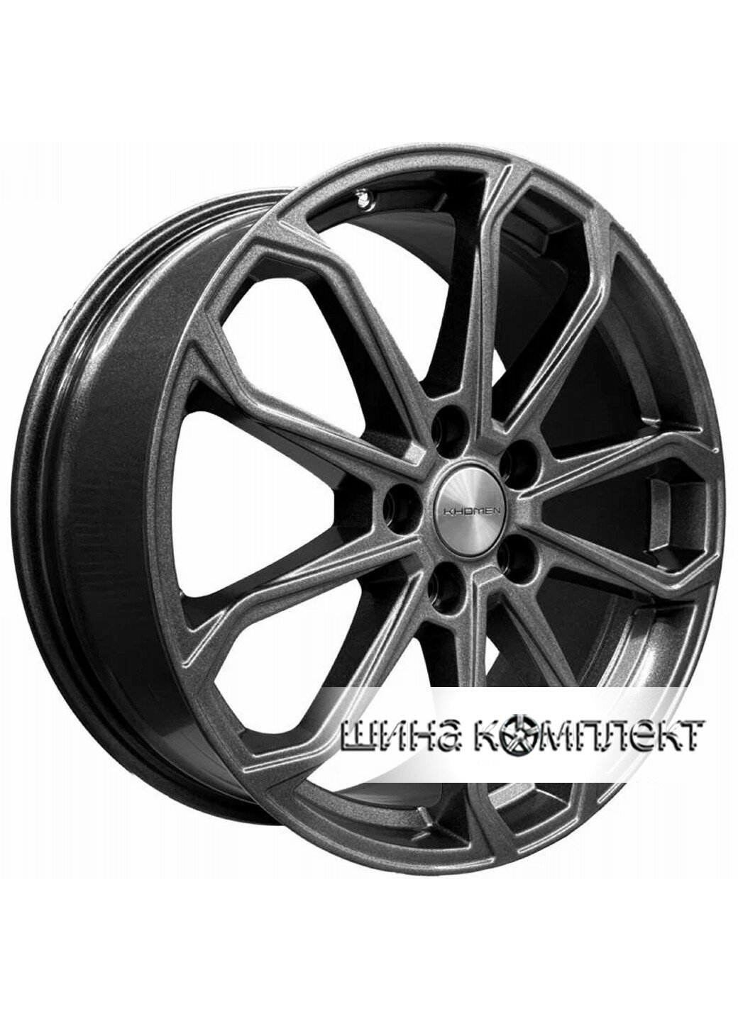 Колесный диск Khomen Wheels KHW1816 7x18 5x114,3 ET45 67,1 Gray литой для автомобиля