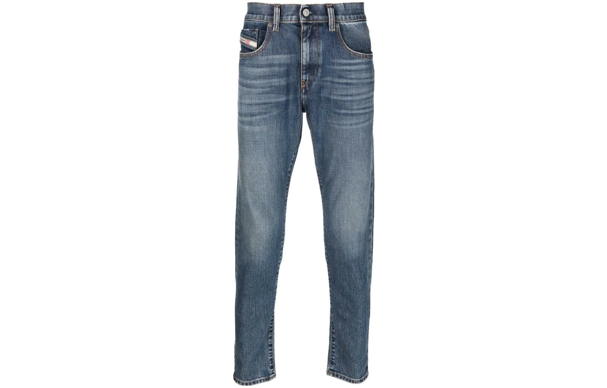 Джинсы трубы DIESEL Moderate Slim Fit