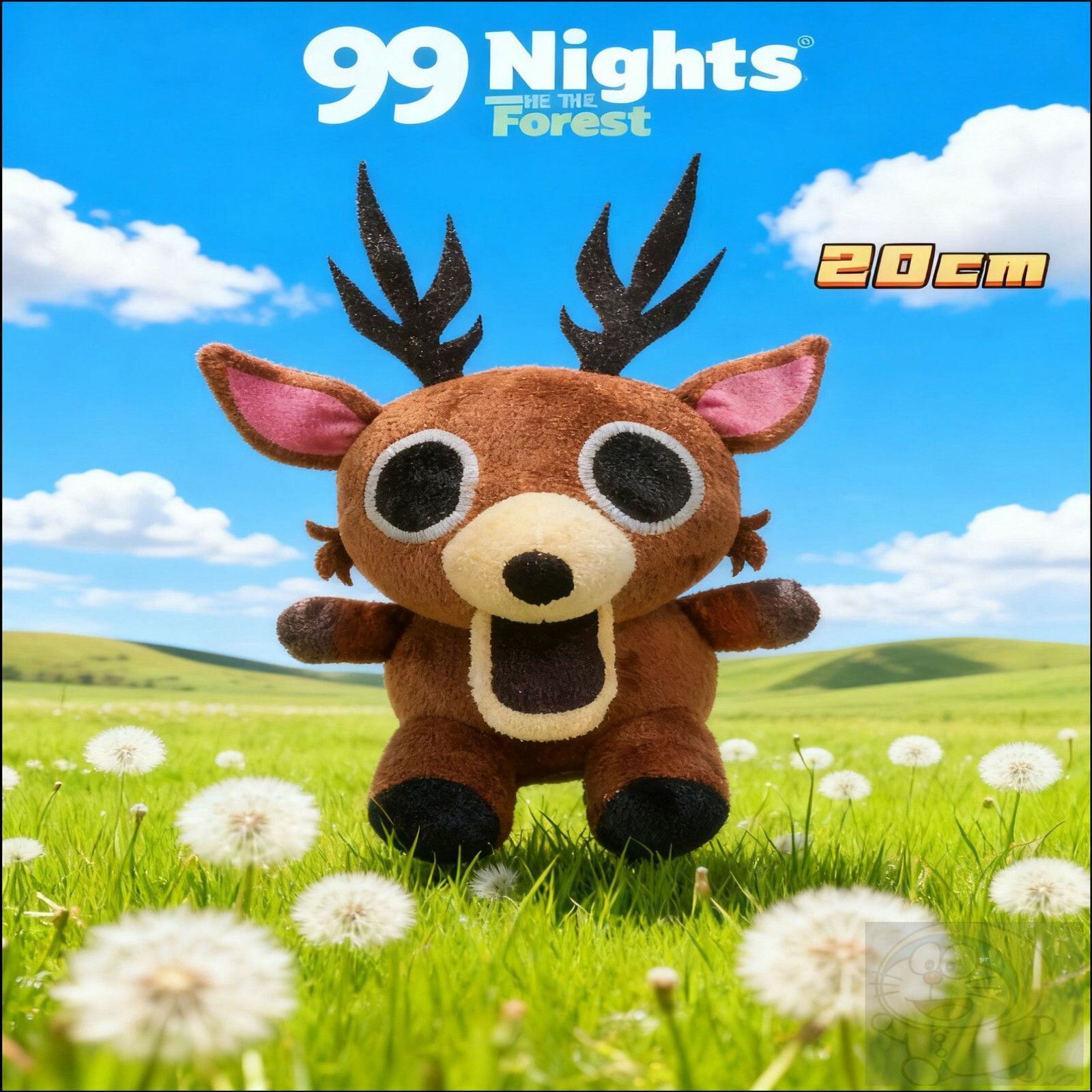 Плюшевый Лось из ROBLOX «99 Ночей в Лесу» — Мягкая Игрушка 25 см для Детей и Коллекционеров