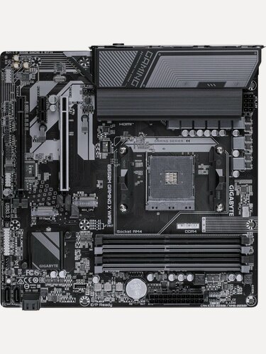 Изображение товара Материнская плата Gigabyte B550M GAMING X WIFI6, Socket AM4, AMD B550, mATX, DDR4, Ret