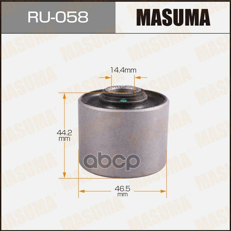 Сайлентблок задн. Masuma арт. RU-058
