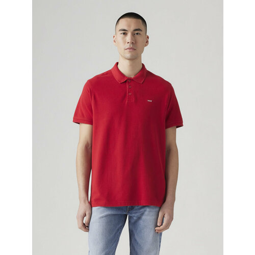 фото Поло levi's, размер xl int, красный