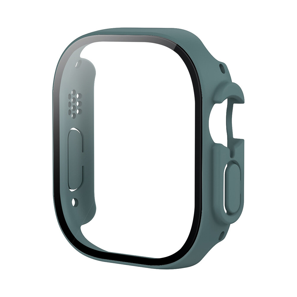 Apple Watch 42mm Защитный чехол из закаленного стекла - Официальный зеленый жесткий чехол для всех серий