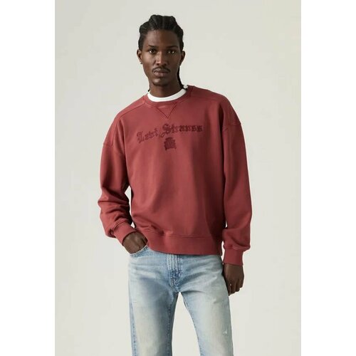 фото Свитшот levi's базовая коллекция, размер s, , красный