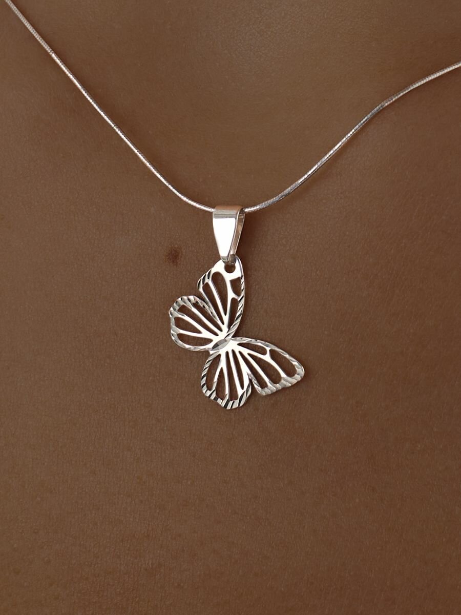 Подвеска JULE, серебро, 925 проба, родирование