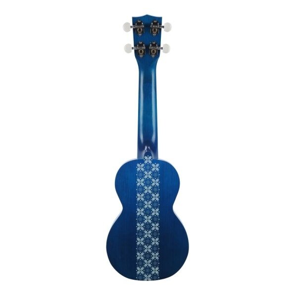 Mahalo MK1BATBU Укулеле с чехлом, цвет Transparent Blue