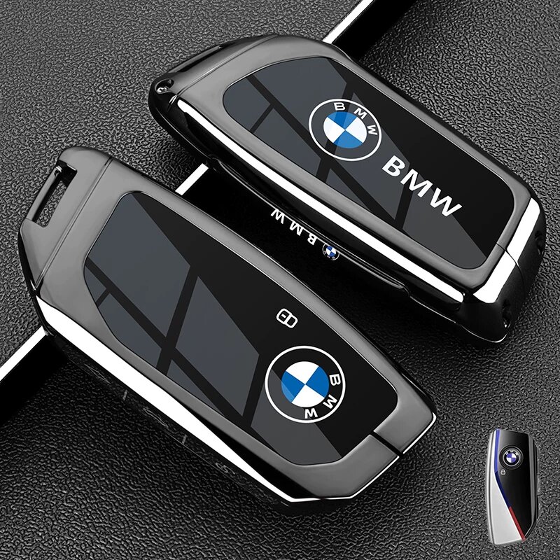 Чехол для ключа BMW Smart Style светящийся пистолет одиночный корпус без пряжки для 5-й серии 325li X1 X3 X4 X5 X6