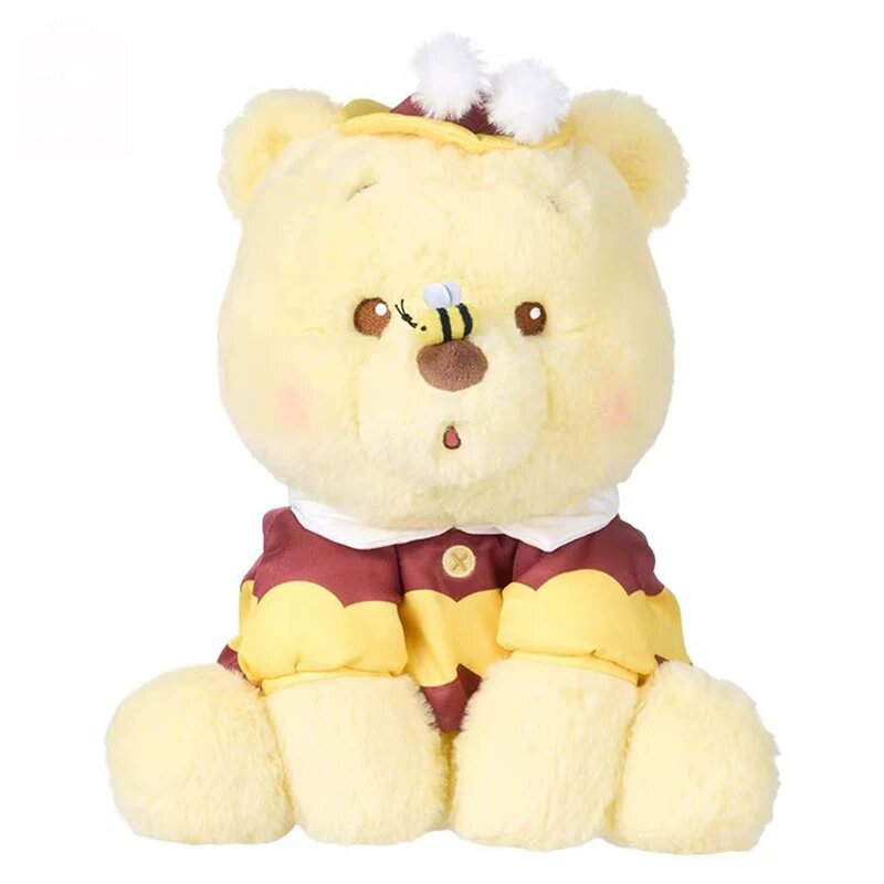 Плюшевая игрушка Miniso Disney Винни-Пух вариант пчелы, мягкая кукла, милая фигурка персонажа, подарок 32 см