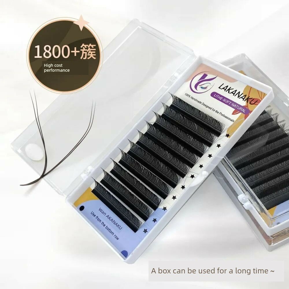 Специальная изогнутая ложная ресница YY 0.07 мм, стиль кролика LU/M, длина 9-15 мм