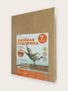 Изображение товара Звукоизоляционная хвойная подложка солнце 790x590x7 мм