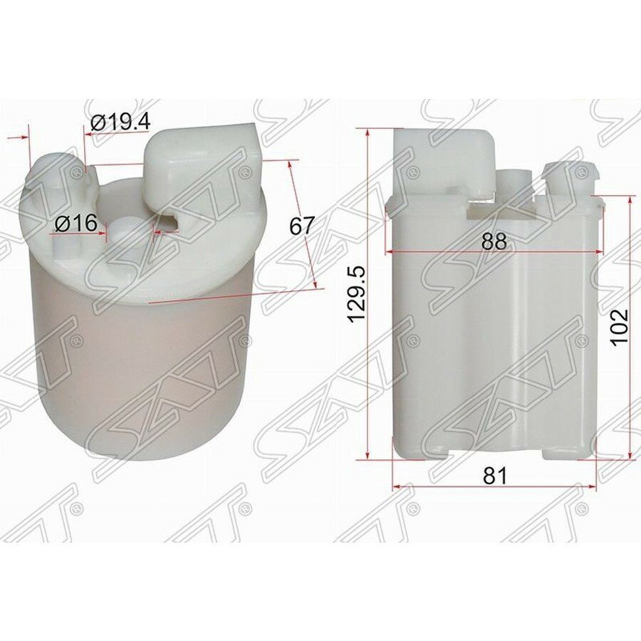 Фильтр топливный погружной HYUNDAI ELANTRA 06-11/I30 07-10/KIA CERATO 09- SAT ST319102H000