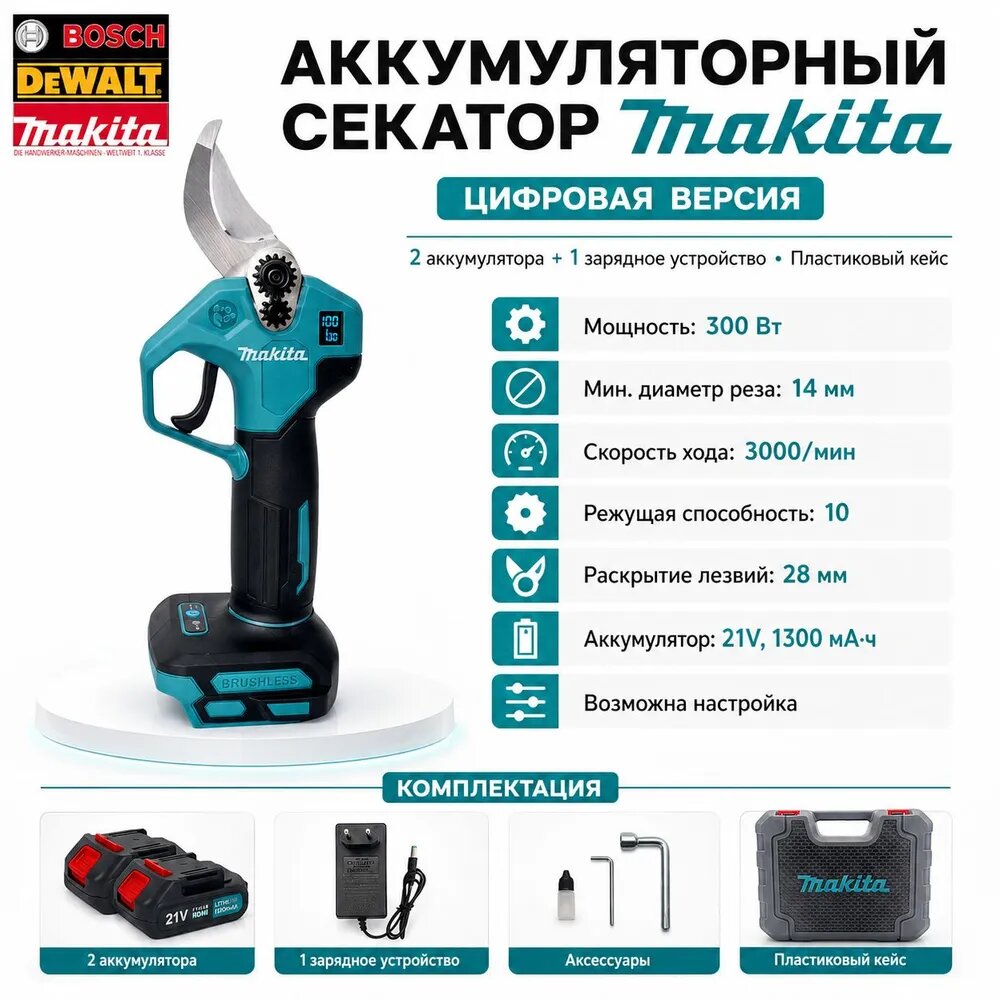 Makita Электросекатор,50мм